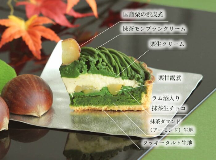 和束町・d:matcha Kyoto（ディー マッチャ キョウト）のモンブラン