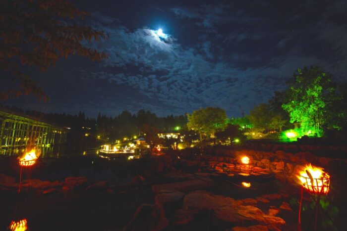 精華町・けいはんな記念公園「観月の夕べ～夜の庭園で楽しむお月見～」