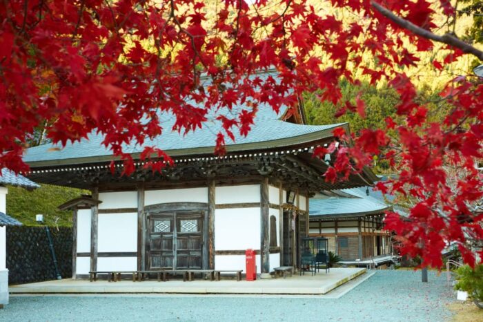 福知山市・長安寺・紅葉