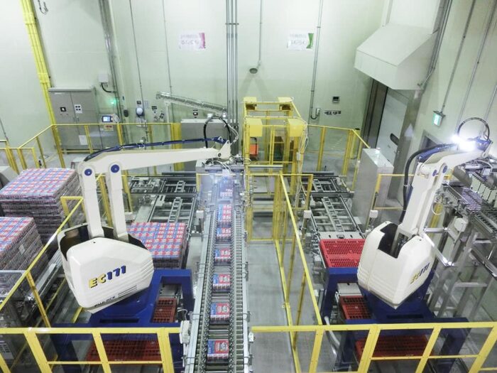 雪印メグミルク京都工場・工場見学