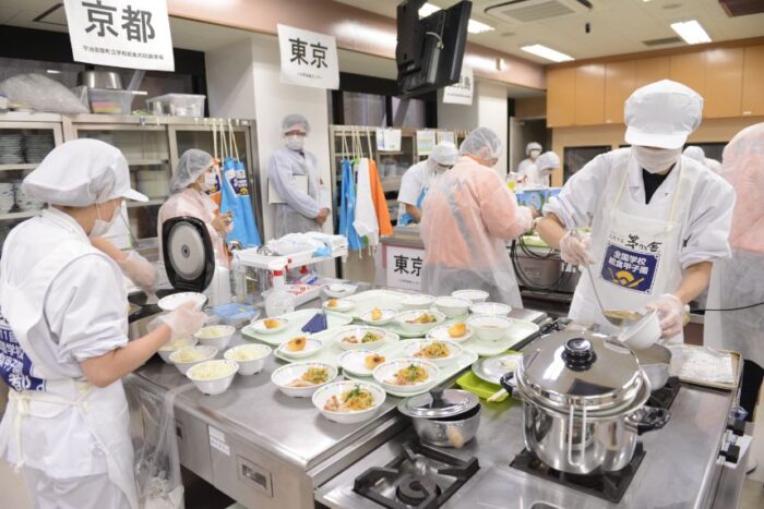 宇治田原町・全国学校給食甲子園出場時