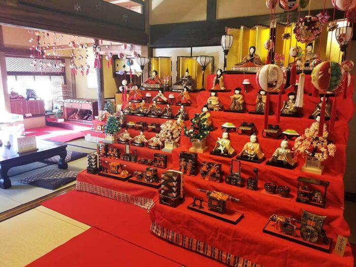 京都　長岡京市　ひな祭り