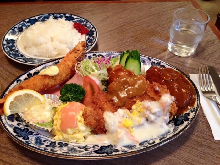 精養軒名物の豪華ランチCランチ