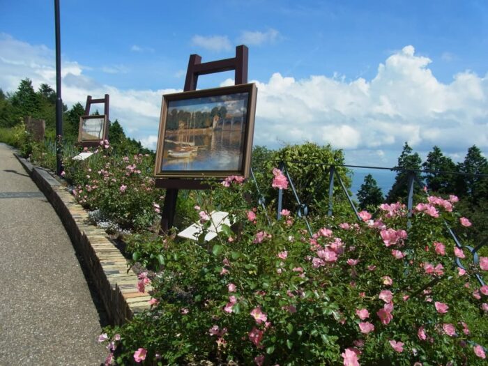 京都市・バラ園