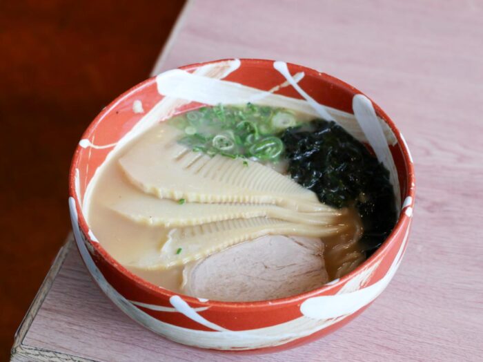 長岡京氏　わかたけ　たけのこ　ラーメン