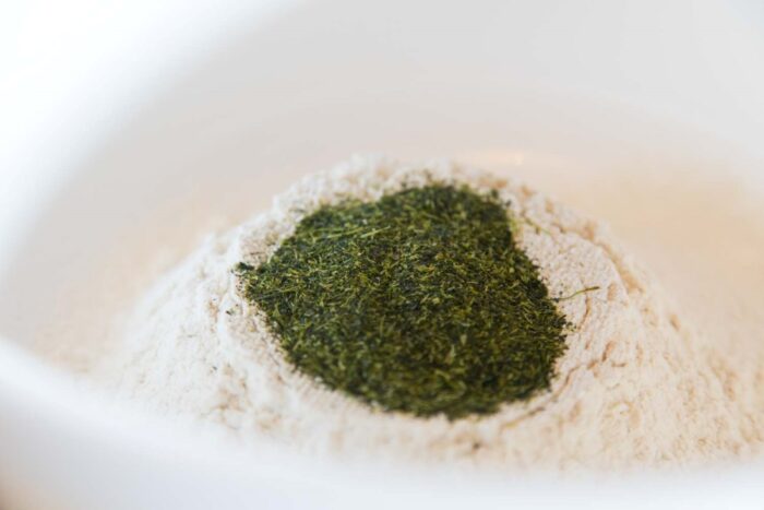 茶蕎麦作り