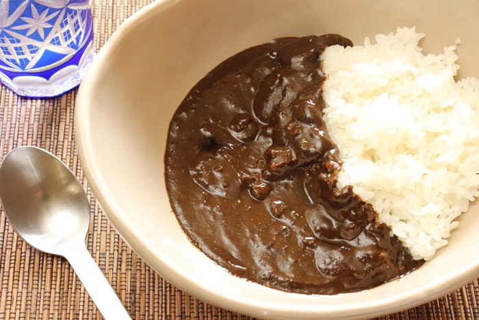 宇治ほうじ茶キーマカレー