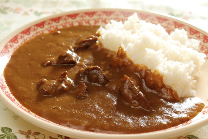 かやぶきの里 京都・美山 河鹿荘　鹿カレー