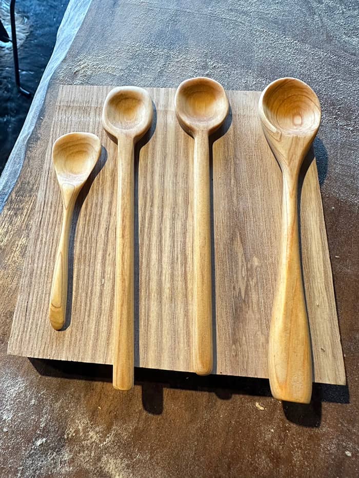 スプーン作り体験完成品