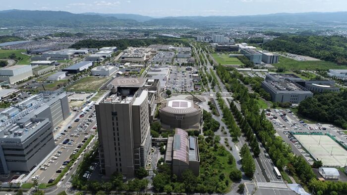 けいはんな学研都市の風景