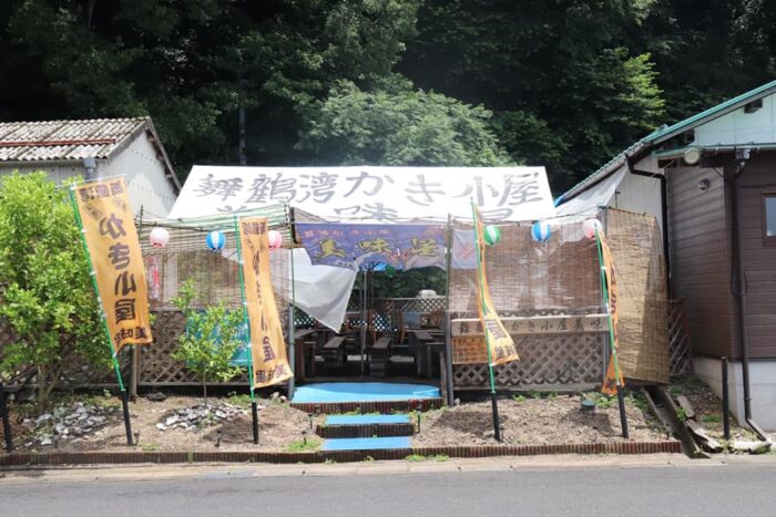 舞鶴湾かき小屋 美味星_外観