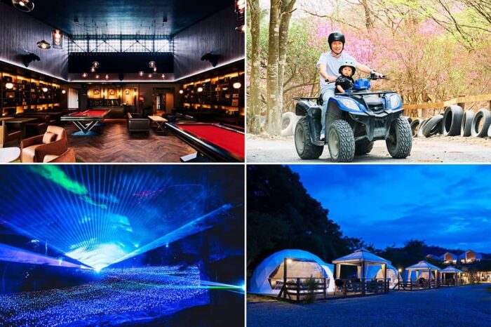 WOODMAN LOUNGE・バギー体験・イルミネーション・グランピング