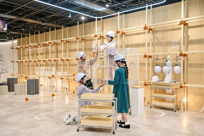 2メートルタワー建築